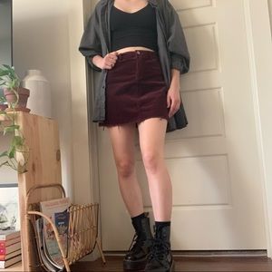 Corduroy Skirt